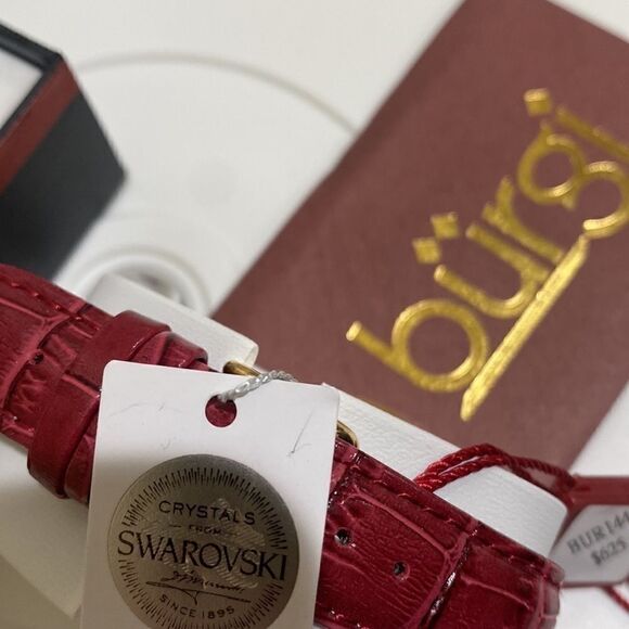 BURGI Swarovski Crystal Watch